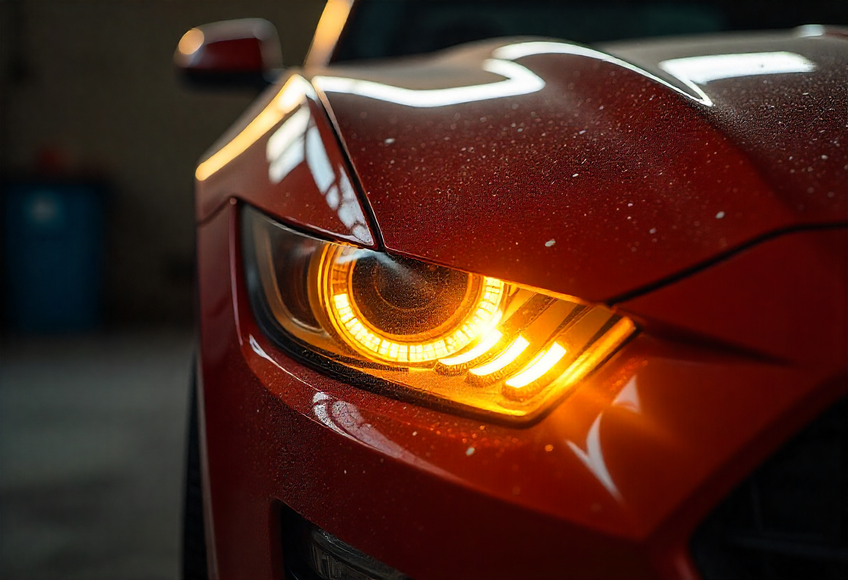 car headlight & taillight polishing